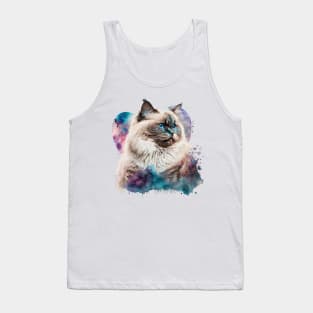 Bundle of love - Ragdoll cat, Purr-fect valentine gift for the feline-loving pet lover! Tank Top